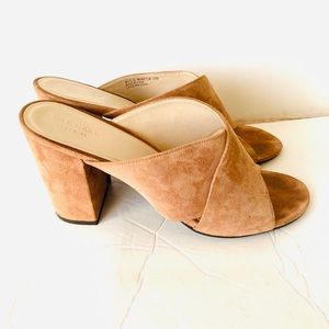 COLE HAAN WOMENS BLOCK HEEL